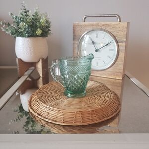 Vintage Anchor Hocking Glass Creamer